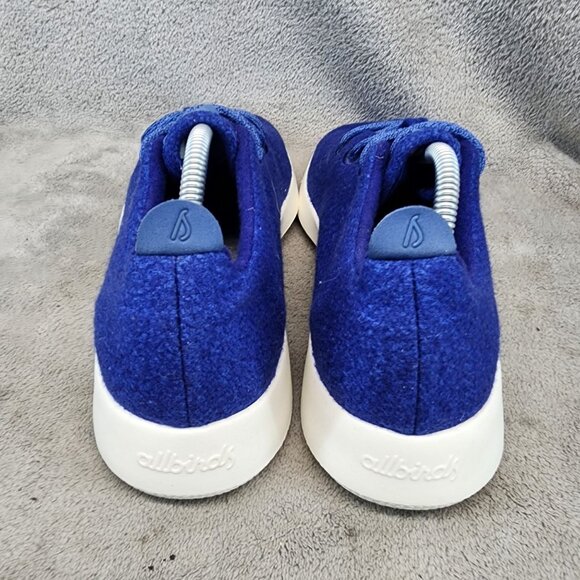 Allbirds Shoes Mens Size 10 Sams Club Blue Merino Wool Lace Up Sneakers *GUC* - Picture 6 of 12